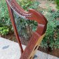 NEW 27 STRING CELTIC LEVER HARP IRISH HARP HAND MADE WOODEN HARP FREE BAG & KEY