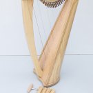 NEW 22 STRING LEVER HARP MADE WITH ASH WOOD WITH FREE EXTRA STRING SET&BAG & KEY NEW 22 STRING LEVER HARP MADE WITH ASH WOOD WITH FREE EXTRA STRING SET&BAG & KEY