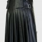 NEW LEATHER  KILT SCOTTISH KILT 100% ORIGINAL  COW Leather Kilt