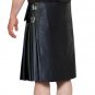 NEW LEATHER  KILT SCOTTISH KILT 100% ORIGINAL  COW Leather Kilt