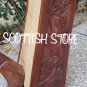 22 String Engraveing Celtic Lever Irish Harp Folk Harp Free Extra String Set & Bag