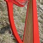 New 22 String Folk Harp Celtic Lever Irish Harp Come Wih Extra String Set Tuning Key