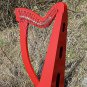 New 22 String Folk Harp Celtic Lever Irish Harp Come Wih Extra String Set Tuning Key