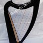 New 22 String Lever Celtic Irish Harp Beautiful Design With Free Extra String Set & Tuning Key