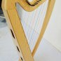 NEW 34 STRING LEVER HARP MAPLE FINISH HARP CELTIC IRISH HARP FREE BAG & KEY