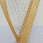 NEW 34 STRING LEVER HARP MAPLE FINISH HARP CELTIC IRISH HARP FREE BAG & KEY