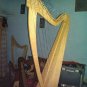 NEW 34 STRING LEVER HARP MAPLE FINISH HARP CELTIC IRISH HARP FREE BAG & KEY