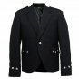 NEW MEN MILITARY BLACK JACKET FOR WEDDING