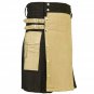 NEW Great Modern Utility Kilt with Khaki Apron Scottish kilt Haybird Kilt