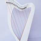 NEW 22 STRING CELTIC LEVER HARP IRISH HARP FREE EXTRA STRING SET & BAG & KEY NEW 22 STRING CELTIC LEVER HARP IRISH HARP FREE EXTRA STRING SET & BAG & KEY