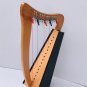 15 Strings Celtic Lever Harp Irish Harp with Free Tuning Key Carry Bag