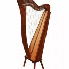 New 27 String Lever Celtic Harp Irish Harp with Removable Legs Free Bag