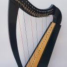 New 22 STRING CELTIC IRISH LEVER HARP  FREE EXTRA STRING SET BAG & KEY