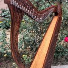 NEW 29 STRING CELTIC HARP IRISH HARP MADE ROSE WOOD EXTRA STRING SET BAG & KEY NEW 29 STRING CELTIC HARP IRISH HARP MADE ROSE WOOD EXTRA STRING SET BAG & KEY