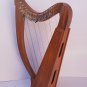 NEW 22 STRING CELTIC IRISH LEVER HARP WITH FREE BAG EXTRA STRING SET & KEY