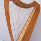 NEW 27 STRING CELTIC IRISH HARP WITH FREE BAG EXTRA STRING SET & KEY
