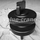 Crawler crane bottom roller Hitachi Sumitomo SCX800-2 track roller guidence system.