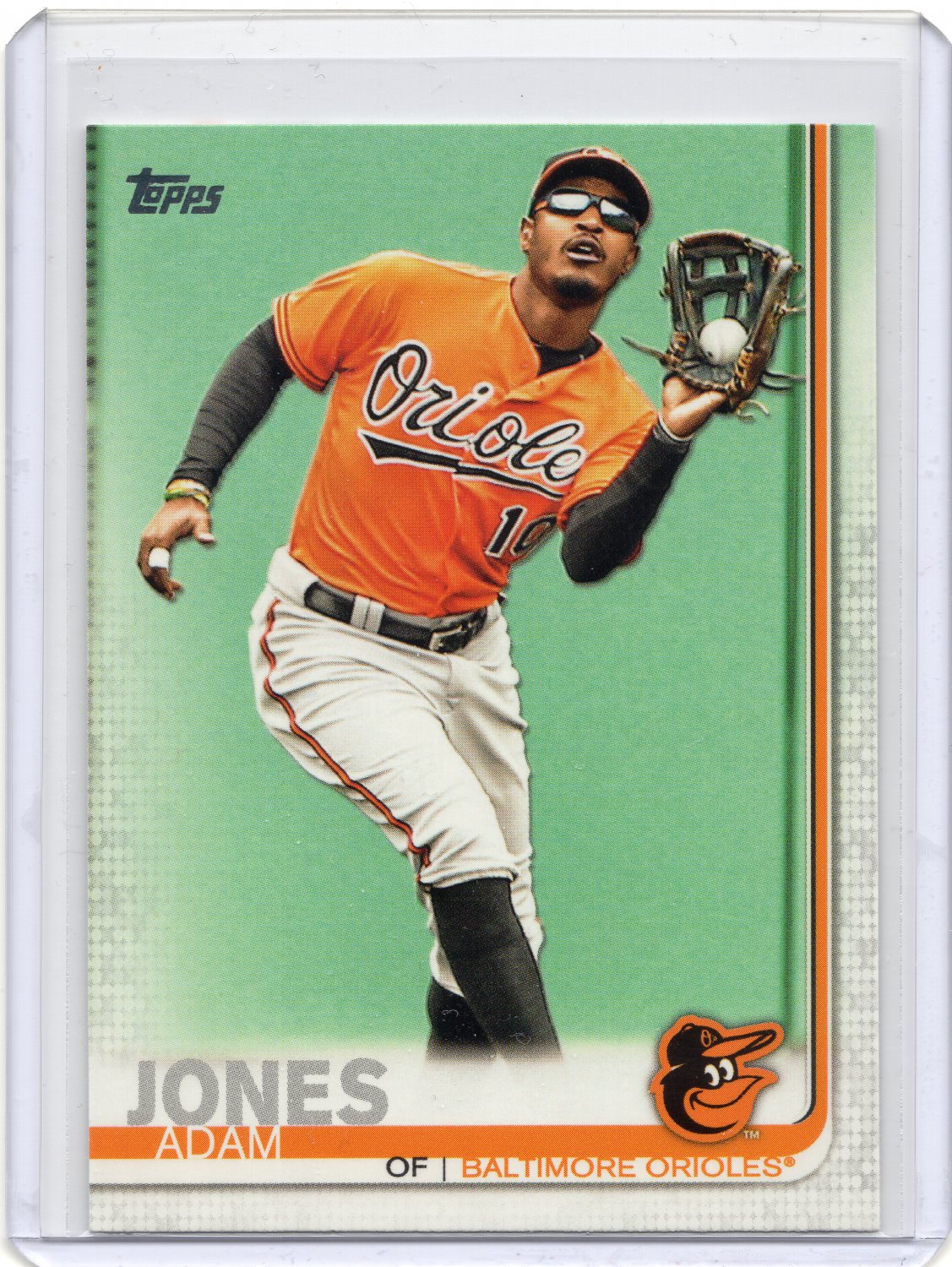 Adam Jones 2019 Topps Series 1 Card 8 Baltimore Orioles