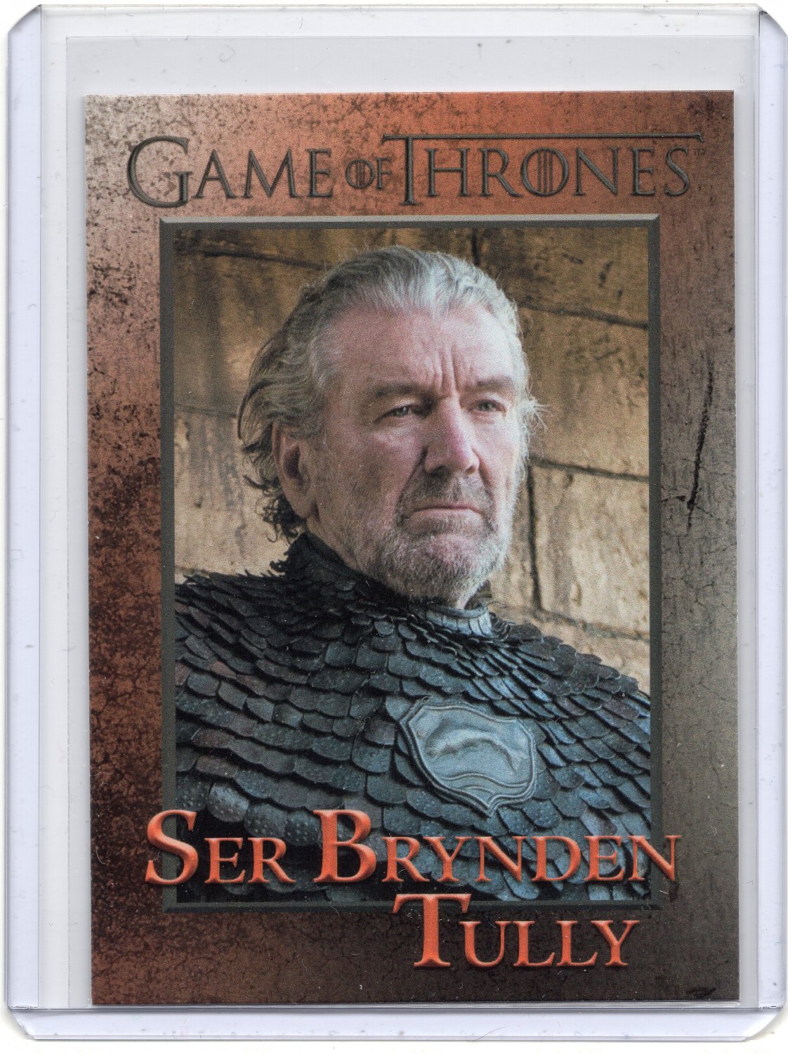 Ser Brynden Tully 2017 Rittenhouse Game of Thrones Season 6 card #93