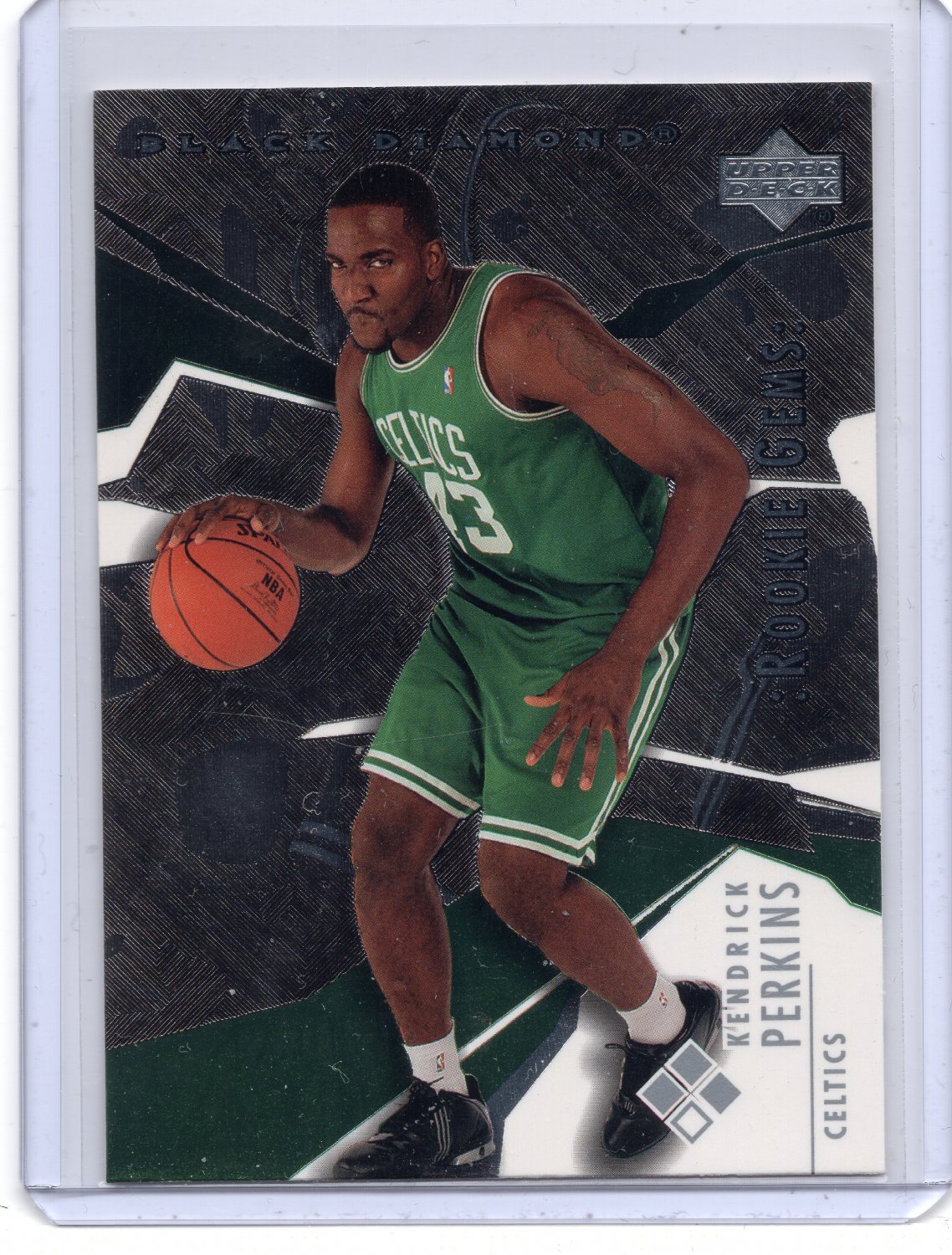 Kendrick Perkins 200304 Upper Deck Black Diamond Rookie card 164