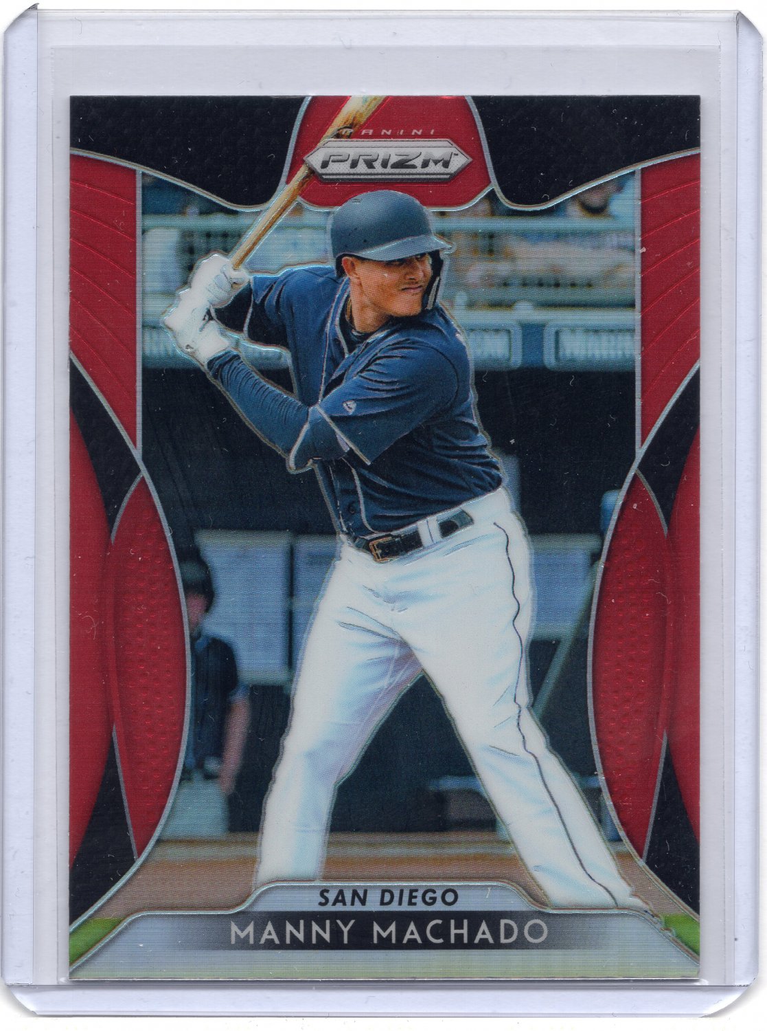 Manny Machado 2019 Panini Prizm Red Prizm Parallel card ...