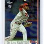 Enyel De Los Santos 2019 Topps Chrome Rookie card #105 Philadelphia Phillies