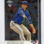 Ryan Borucki 2019 Topps Chrome Rookie card #187 Toronto Blue Jays