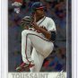 Touki Toussaint 2019 Topps Chrome Rookie card #197 Atlanta Braves