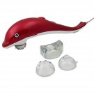 New Infrared 3-in-1 Handheld Dolphin Full Body Massage Hammer Stress