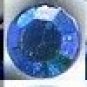 RHINESTONES Hot Fix 3mm 1 gross A.B. BLUE Ss10