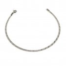 Women's 925 Sterling Silver Diamond Cut Herringbone Bracelet 7"