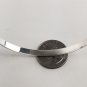 Women's Sterling Silver Etched Bangle Bracelet 8.5" Round