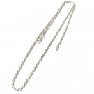 Men's or Women's 925 Sterling Silver French Rope Necklace 20" 3mm