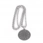 Men's Solid 925 Sterling Silver Rope Chain With Zodiac Pendant 30" 6mm