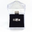 Women's Genuine Mystic Topaz Ring Solid 925 Sterling Silver Size 6.5