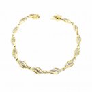 Women's 925 Sterling Silver CZ Tennis Bracelet 7.5"  7mm