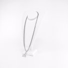 Men's 925 Sterling Silver Cuban Link Chain Necklace Made in Italy w/ Pendant 30"