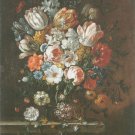 Peter Frans Casteels - ROSE, PARROT TULIPS, NARCISSSI, IRIS,