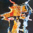 GROUP OF DANCERS - Lee qing ping paintings
