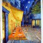 THE CAFE TERRACE ON THE PLACE DU FORUM AT NIGHT-Vincent Van Gogh paintings