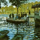 LA GRENOUILLERE,1869 - Claude Monet paintings