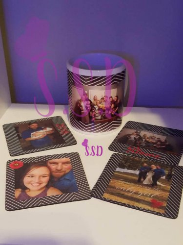 Coffee Cup Coaster Set