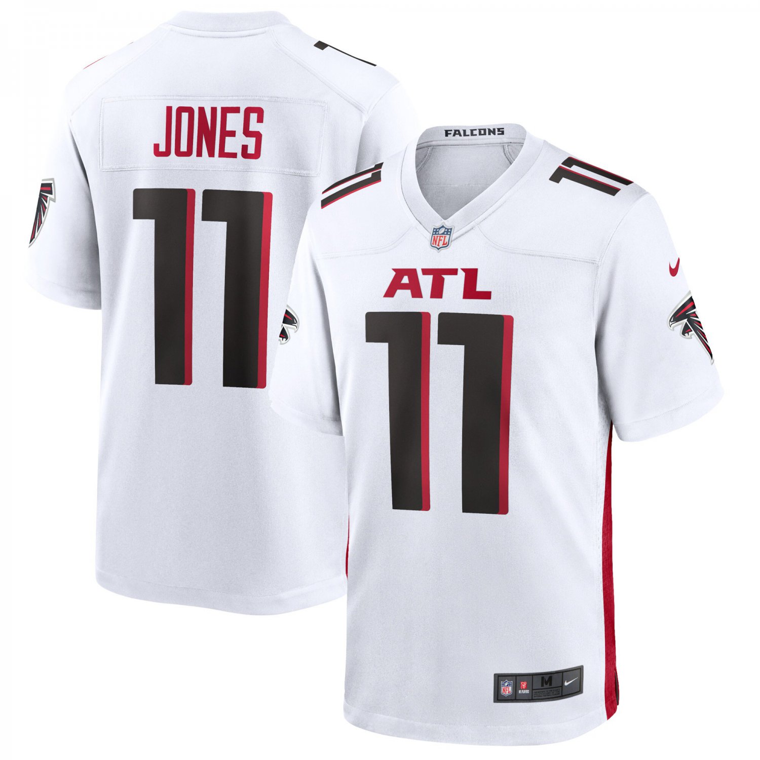 Men's Julio Jones #11 AtlantaFalcons White Game Stitched Jersey 2020