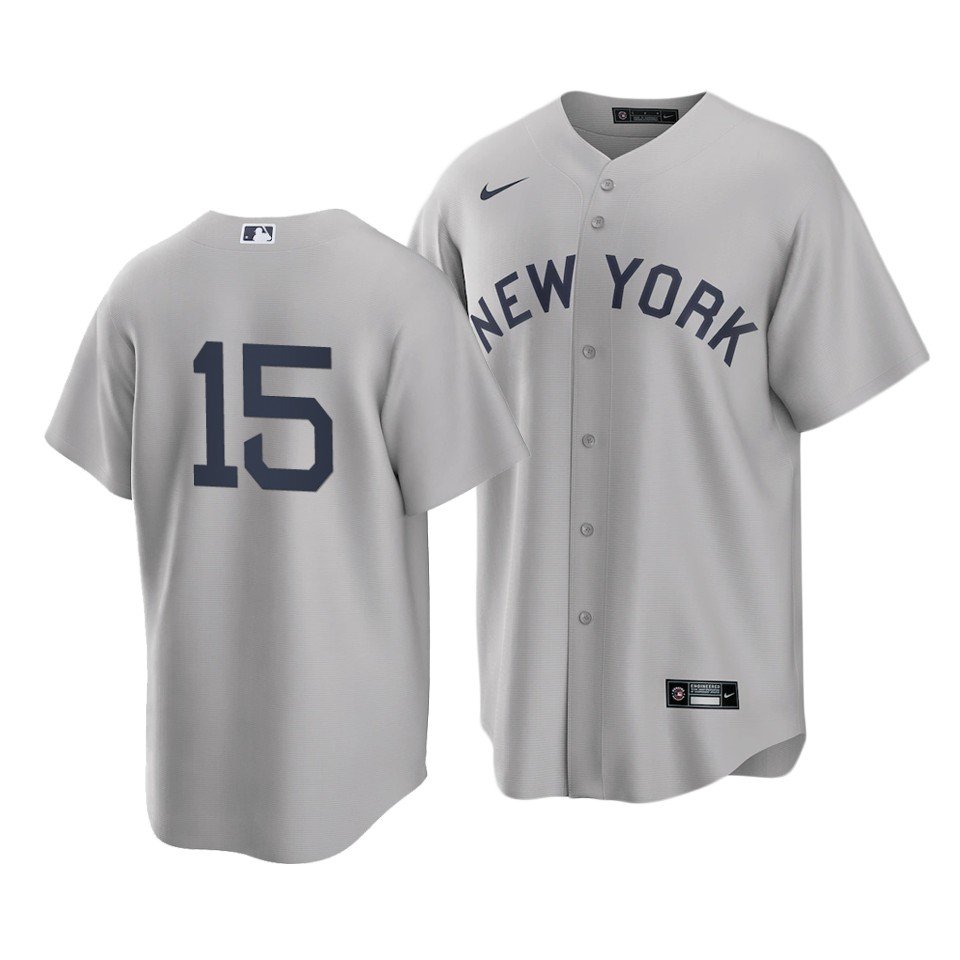 Men's #15 Thurman Munson New York Yankees 2021 Field of Dreams Jersey ...
