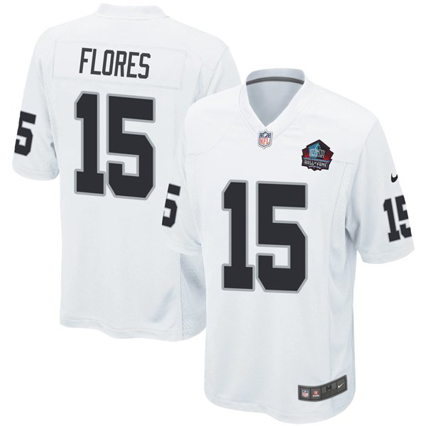 tom flores raiders jersey