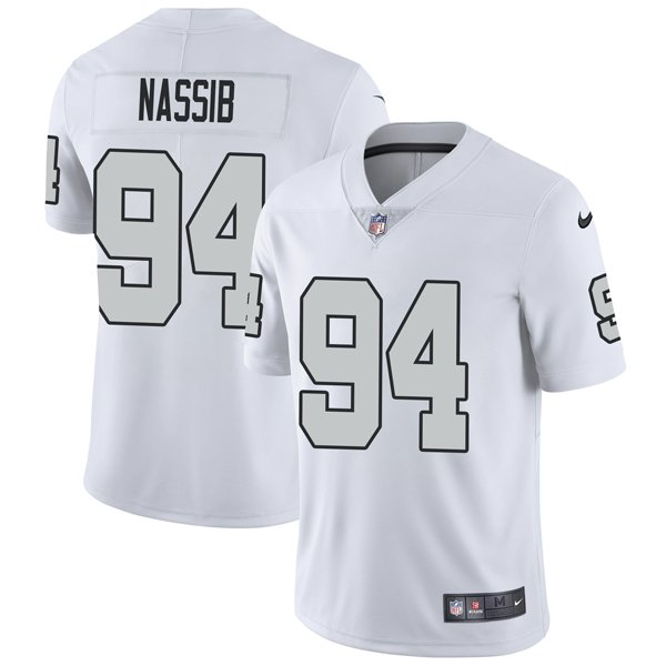 Men's #94 Carl Nassib Las Vegas Raiders Color Rush Jersey Limited - All ...