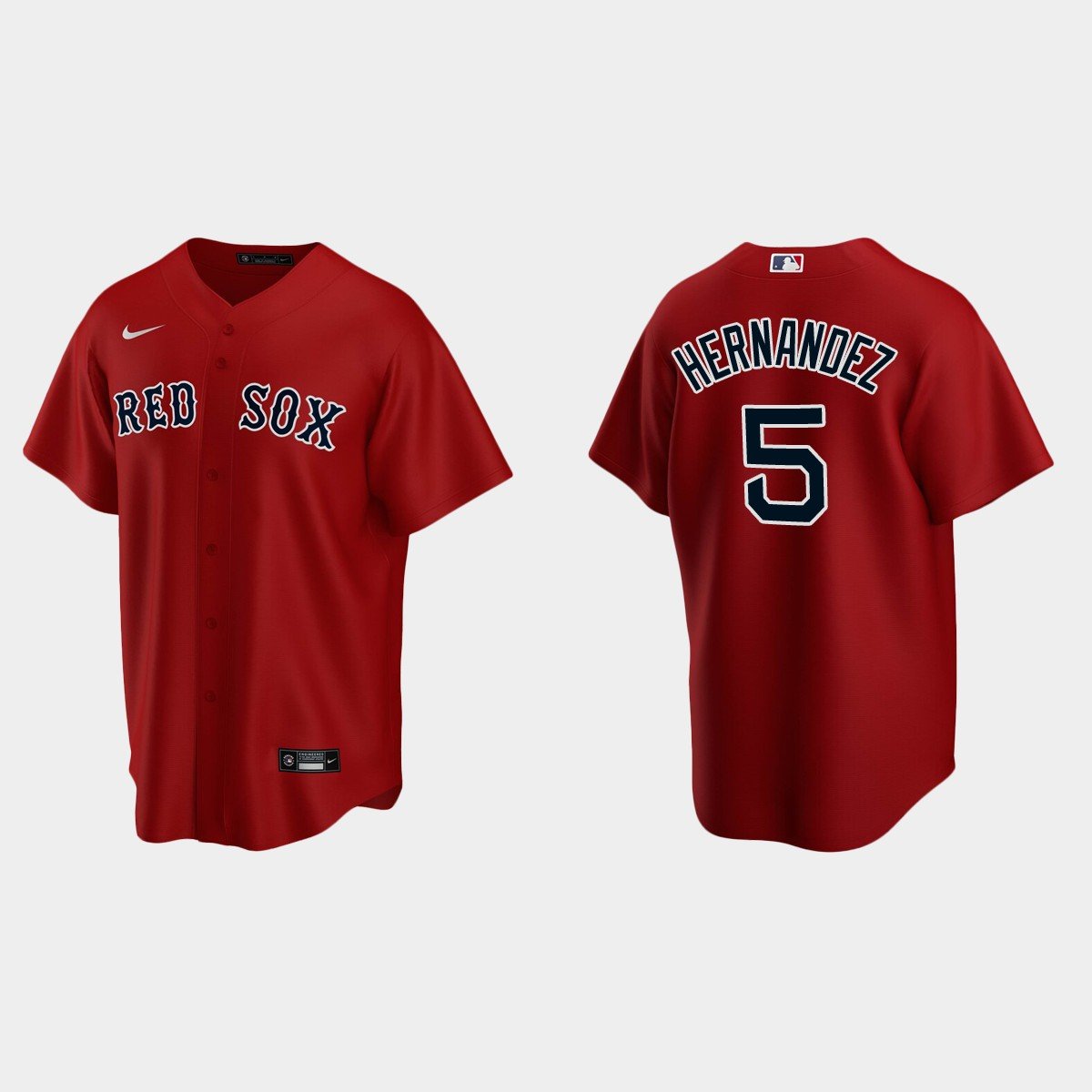 Women's Boston Red Sox Enrique Hernandez Nike White Home Replica Player  Jersey