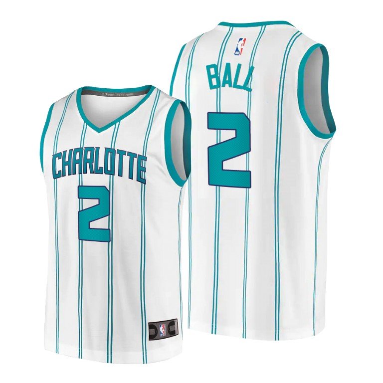 LaMelo Ball #2 Charlotte Hornets 2021 Mint Green City Edition Swingman  Jersey