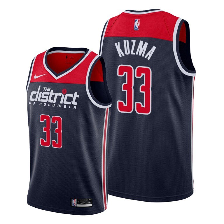 kuzma wizards jersey