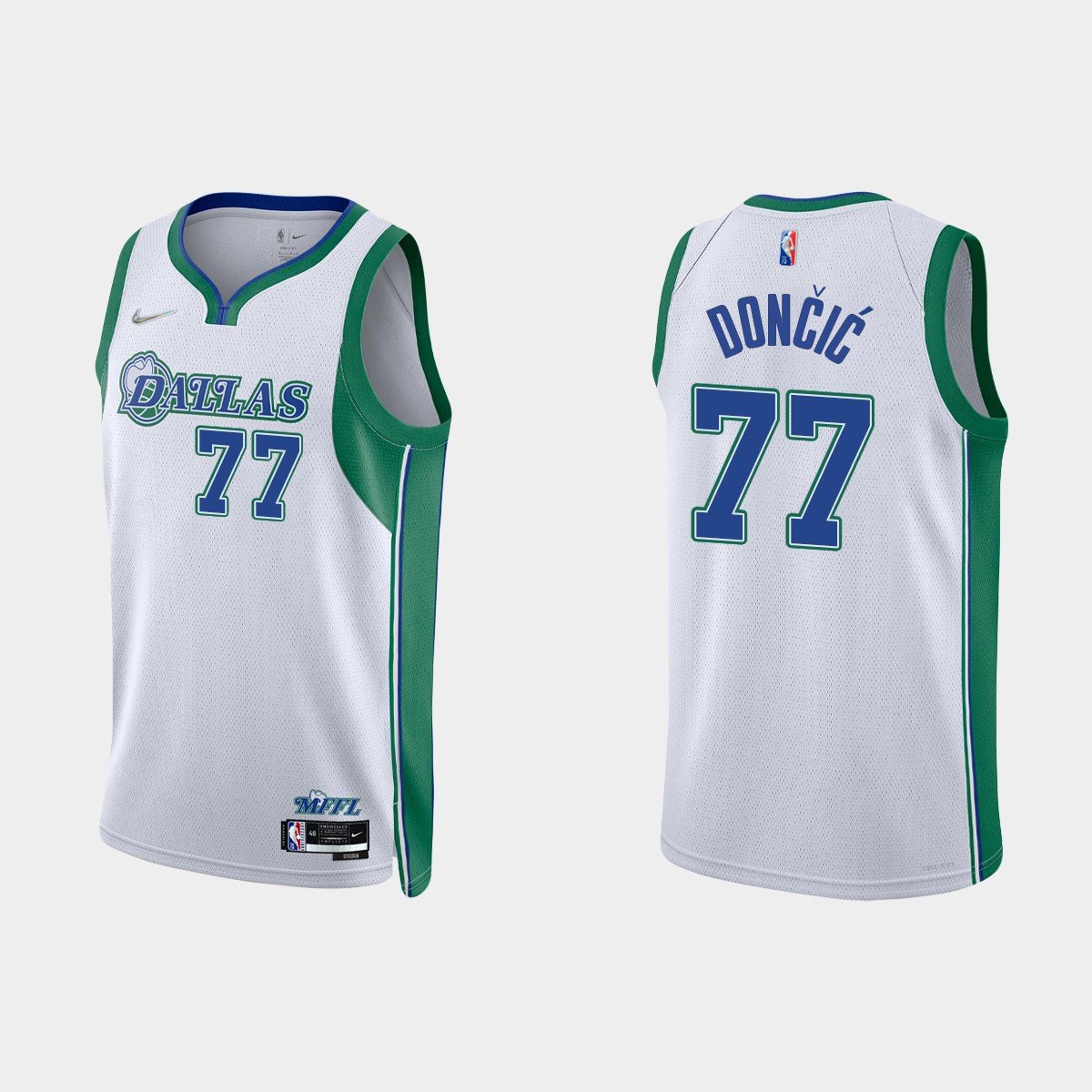 Youth's #77 Luka Doncic Dallas Mavericks City Edition Jersey 2022 75th ...